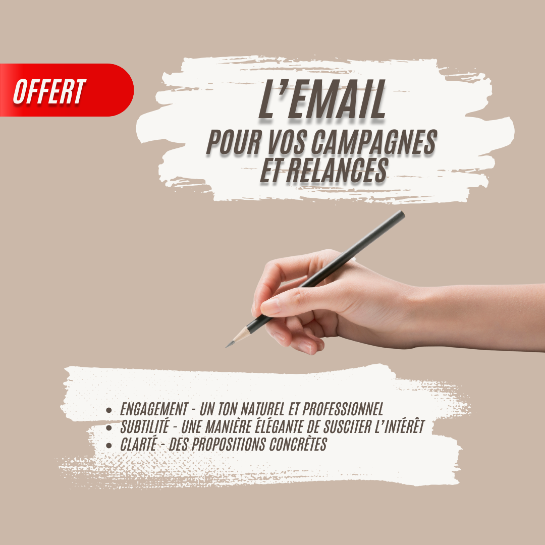 Le plan d'appel efficace + l'Email percutant (Campagnes/Relances)